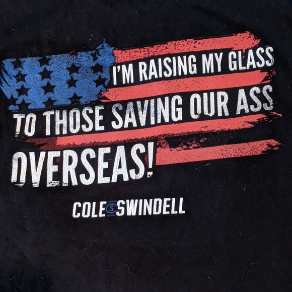 Cole Swindell Concert Tee Large - Picture 4 of 5